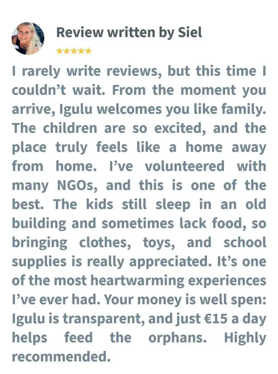 Testimonial Text Image